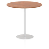 Dynamic Italia 1200mm Poseur Round Table Walnut Top 1145mm High Leg ITL0167 DD